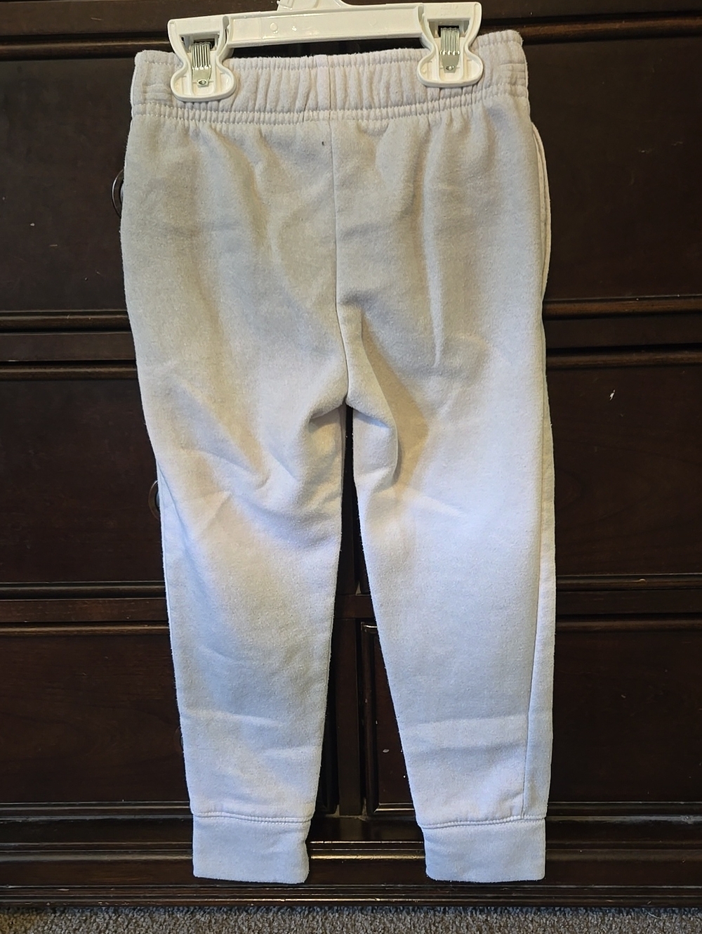 Nike Girls' Light Grey/White Ombre Sweatshirt & Jogger Set - Picture 6 of 7